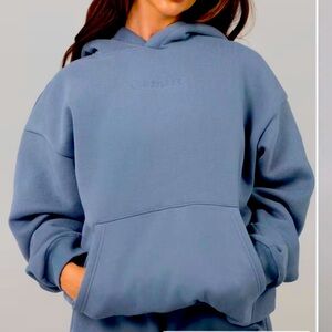 Signature Fit Comfrt Hoodie and Sweatpants set in color Sky